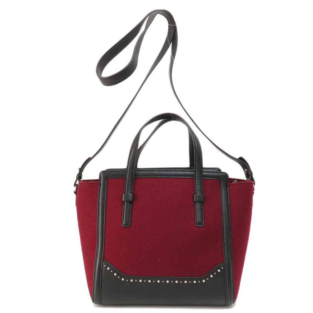 Salvatore Ferragamo leather handbag felt